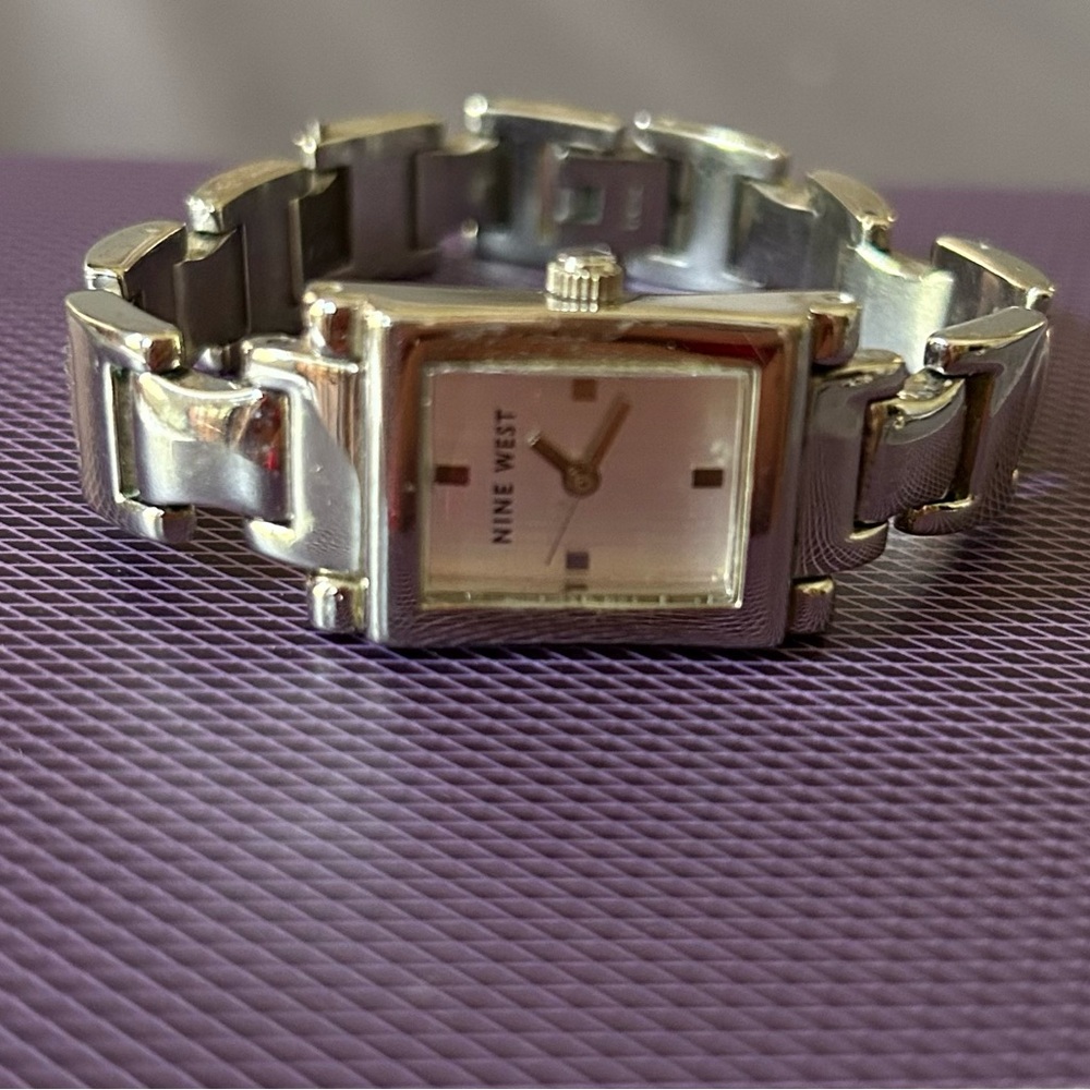 Nine West Silver bracelet watch
